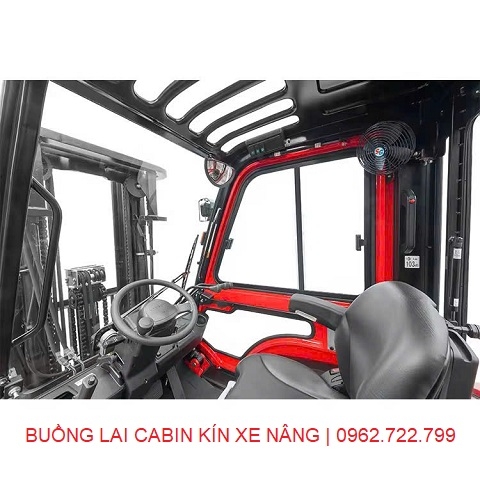 Buồng lái cabin kín xe nâng