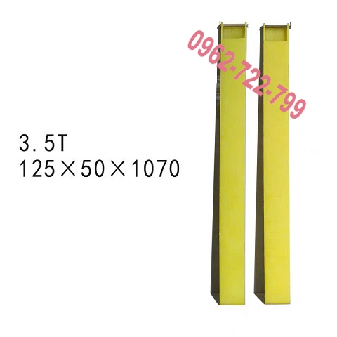 Bọc càng nhựa PU 3.5 tấn