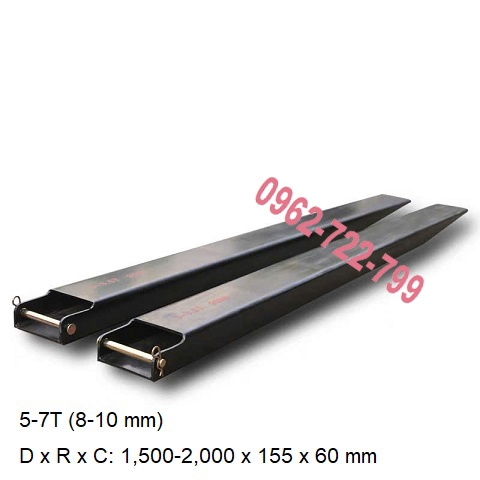 Càng phụ thép xe nâng 7 tấn