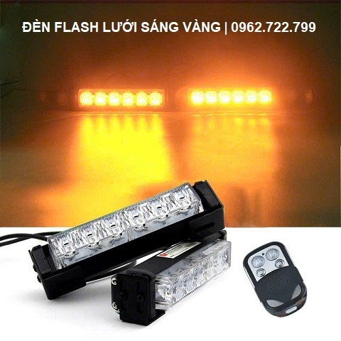 Đèn Flash lưới ánh sáng vàng