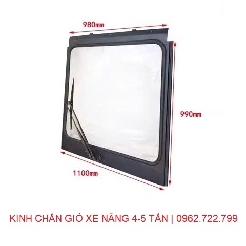 Kính chắn gió xe nâng 4-5 tấn