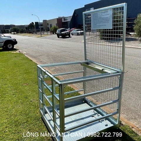 Lồng nâng an toàn cho xe nâng hàng