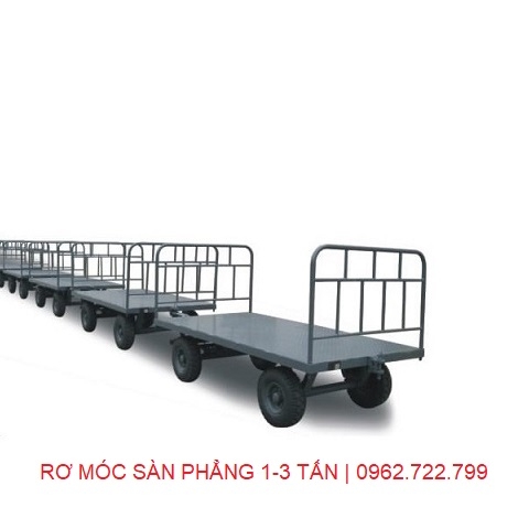 Rơ móc sàn phẳng 1 tấn đến 3 tấn, model TCP10, TCP20, TCP30