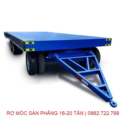 Rơ móc sàn phẳng 16-18-20 tấn, model TCP160, TCP180, TCP200