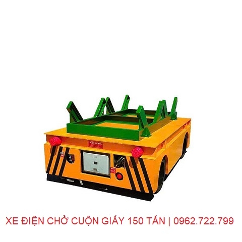 Xe điện chở cuộn giấy 150 tấn KPW-150T