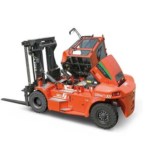 Xe nâng điện lithium 18 tấn ngồi lái CPD180-GA7ZLI G series