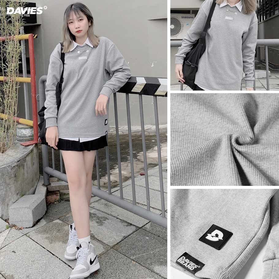 DSW Rib Over Long Sleeve Tee