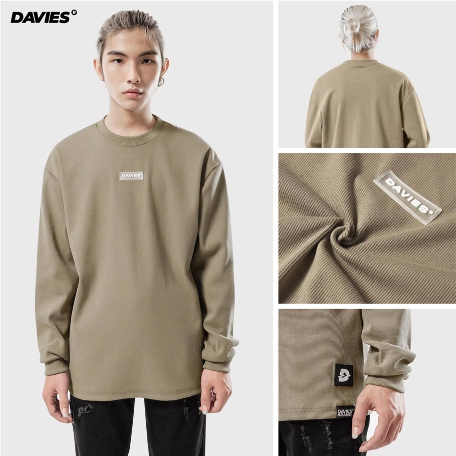 DSW Rib Over Long Sleeve Tee