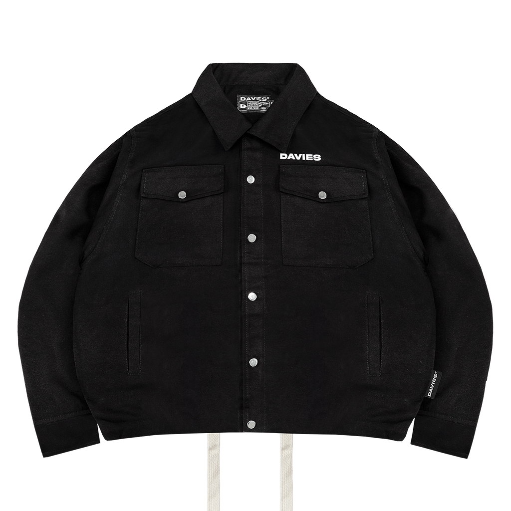DSW Flannel Button-Up Boxy Jacket