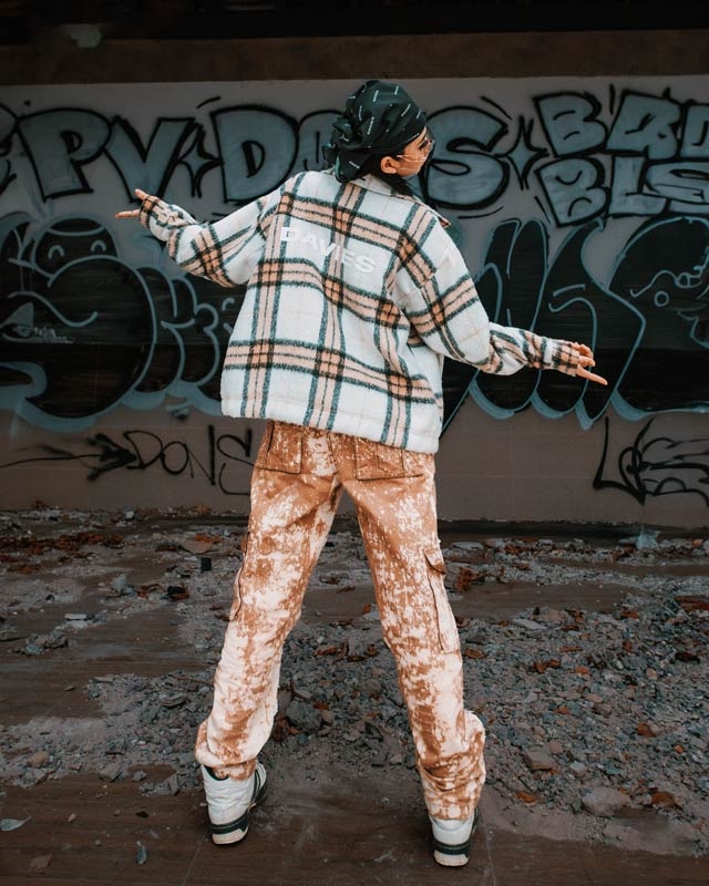 DSW Flannel Button-Up Boxy Jacket