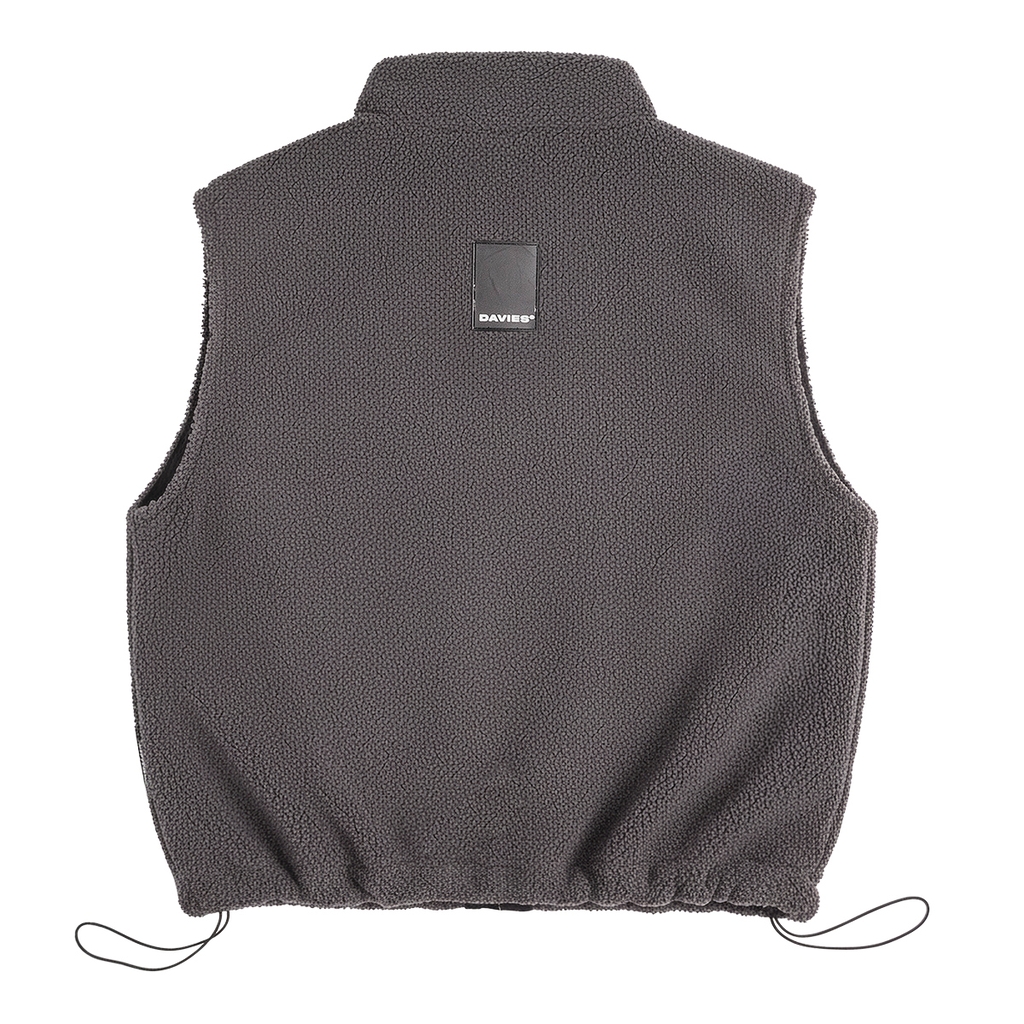 DSW Fleece Zip-Up Vest Jacket