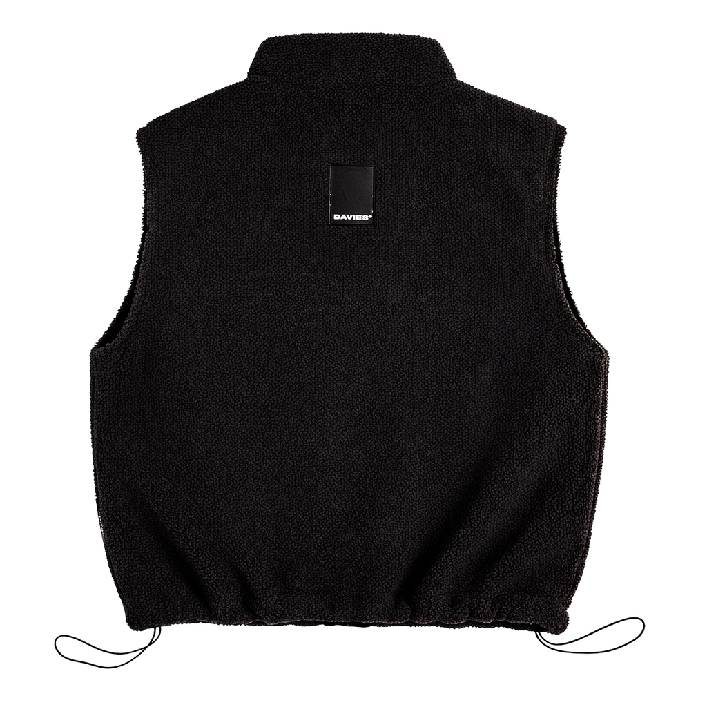 DSW Fleece Zip-Up Vest Jacket