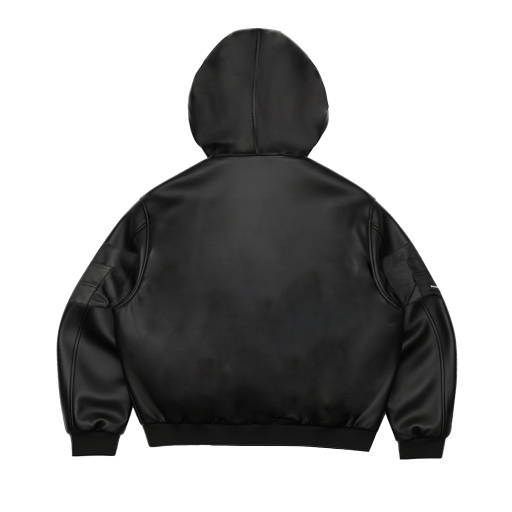 DSW Double Box Hooded Bomber Jacket