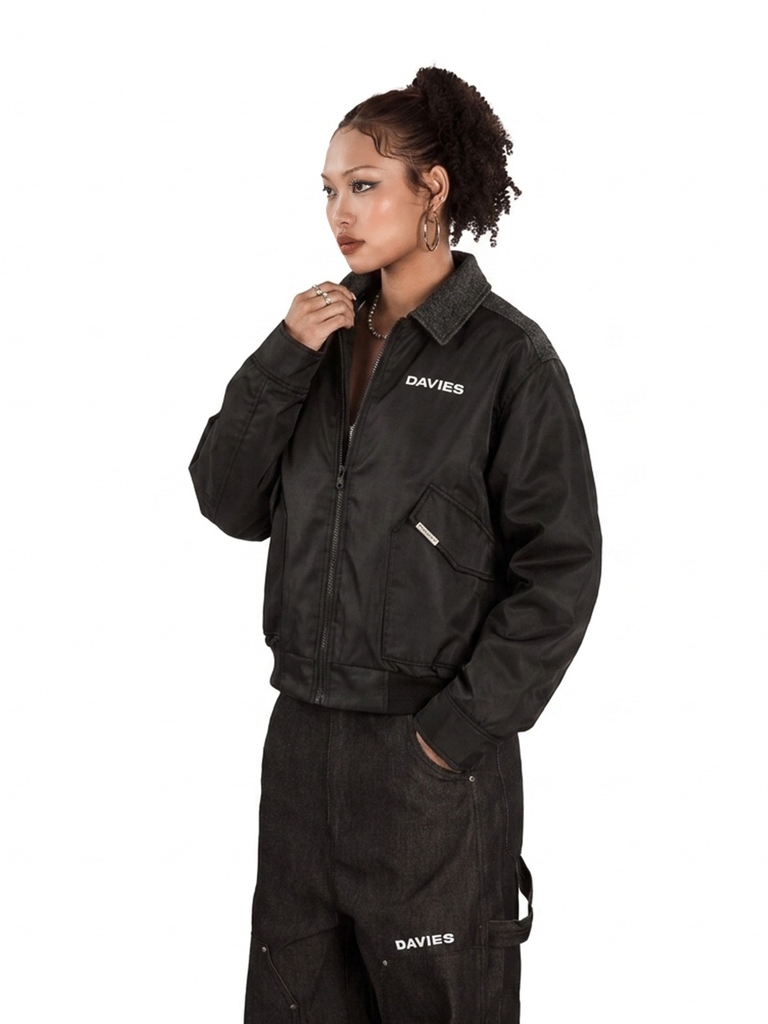 DSW Flannel Type Logo Jacket