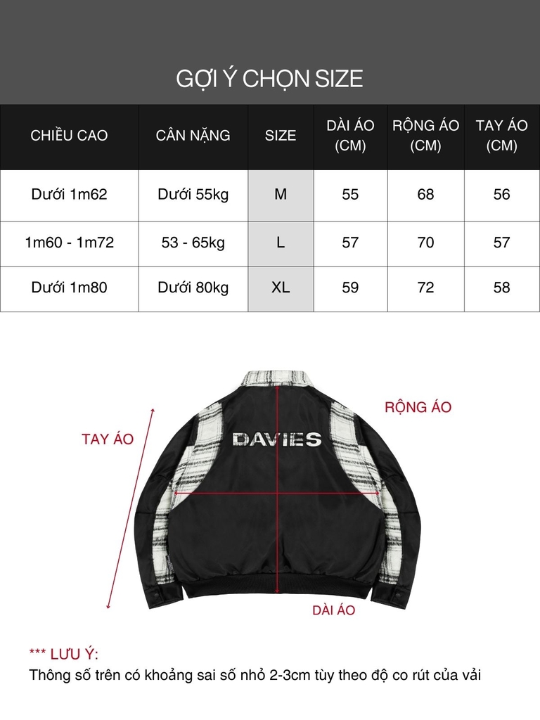 DSW Flannel Type Logo Jacket