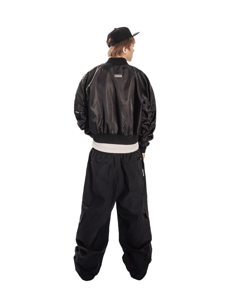 DSW Metal Buttons Bomber Jacket