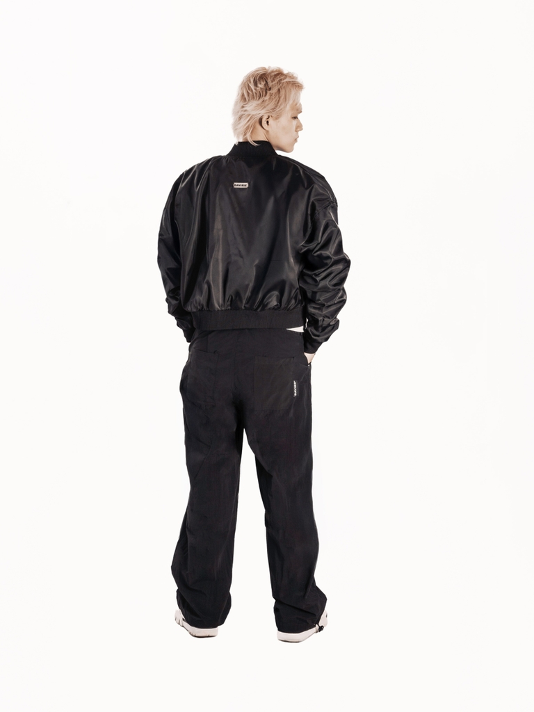 DSW Metal Buttons Bomber Jacket