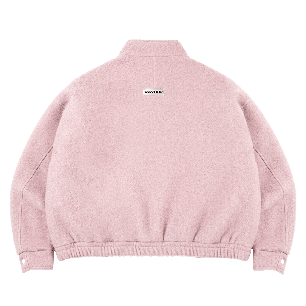 DSW Crop Bomber Jacket Classy - Dạ Hồng