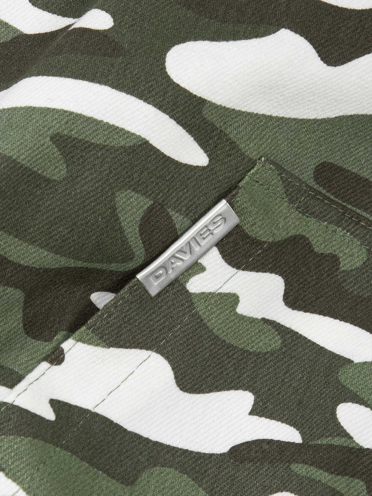 DSW Obscure Cloak Hooded Jacket - Camo xanh