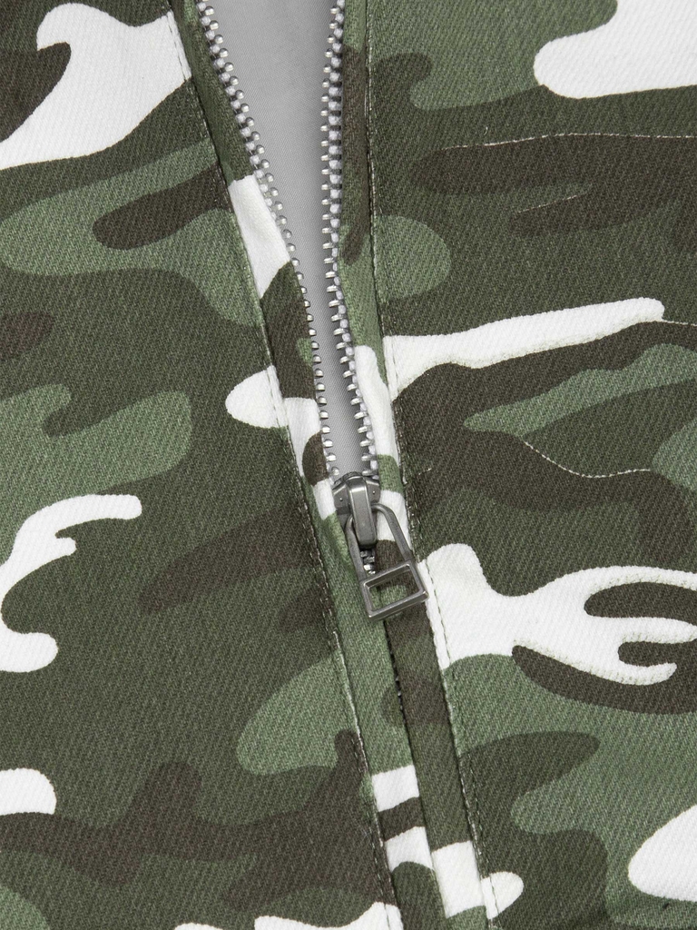 DSW Obscure Cloak Hooded Jacket - Camo xanh