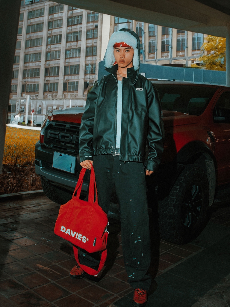 DSW Oversized Leather Jacket