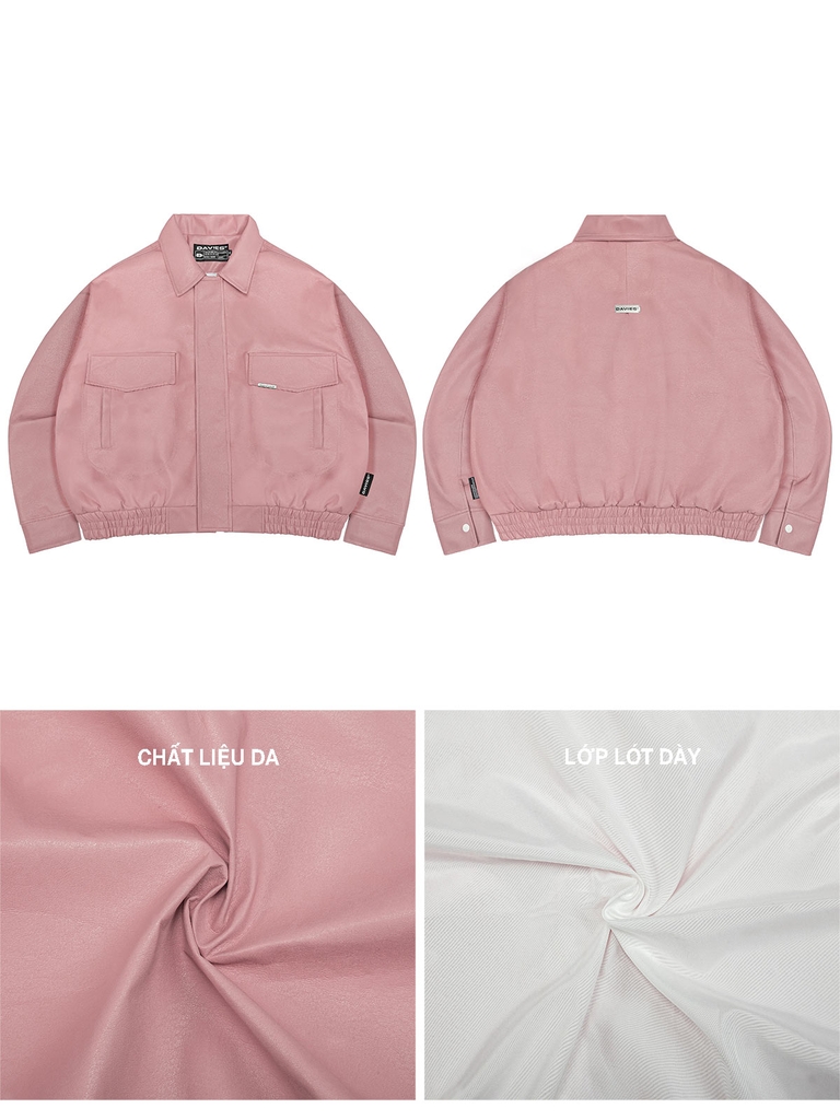 DSW Crop Bomber Jacket Classy