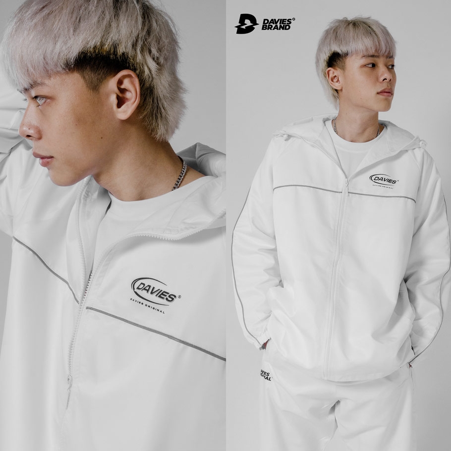 DSW Jacket Medal Reflective-Trắng