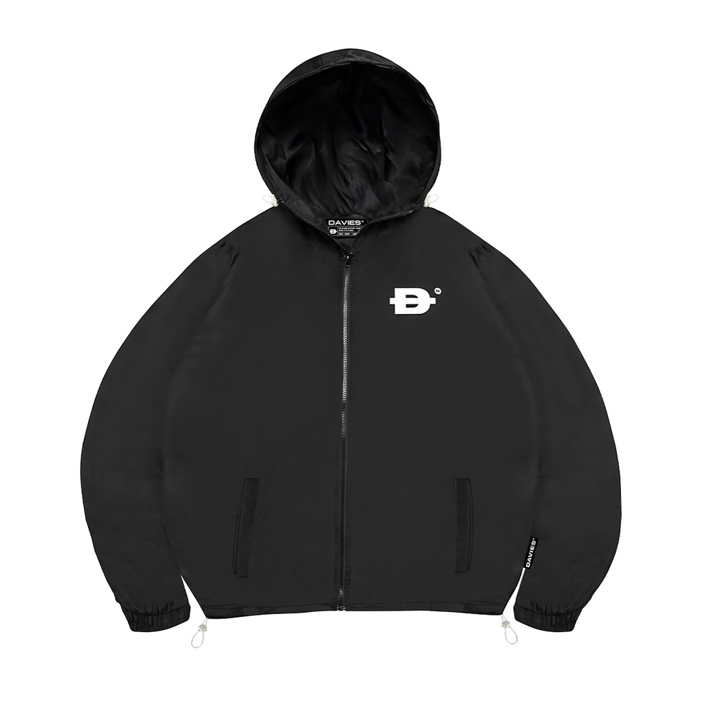 DSW Hooded Basic Jacket - Đen
