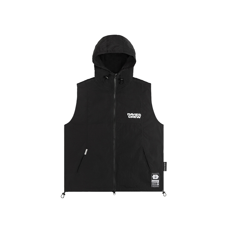 DSW DAVIES Crew Hooded Vest Jacket