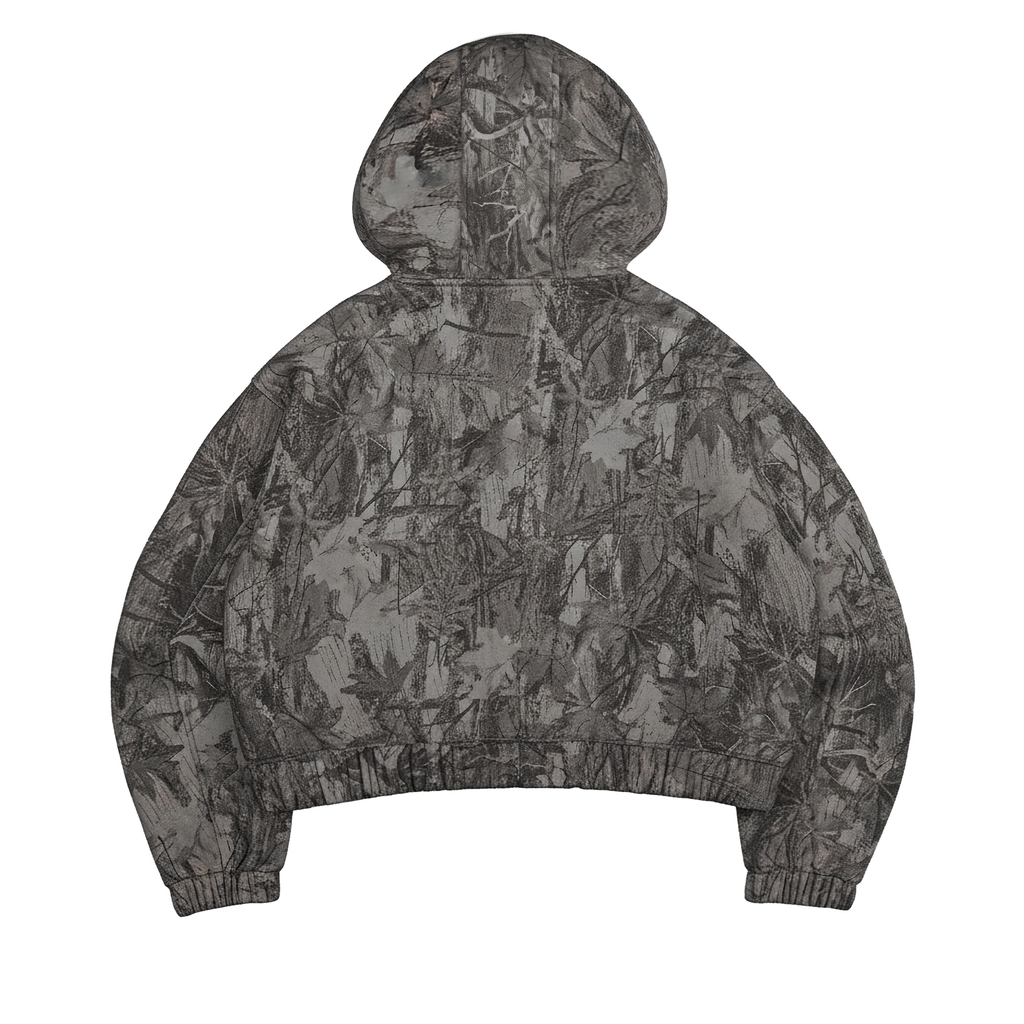 DSW Commando Hoodie Zip - Xám đậm