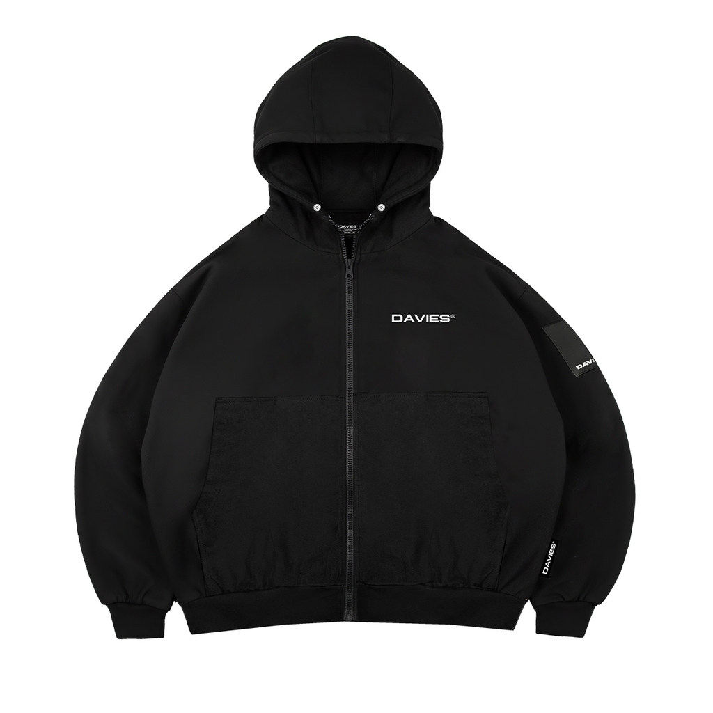 D31-AK1 Khaki Hooded Jacket