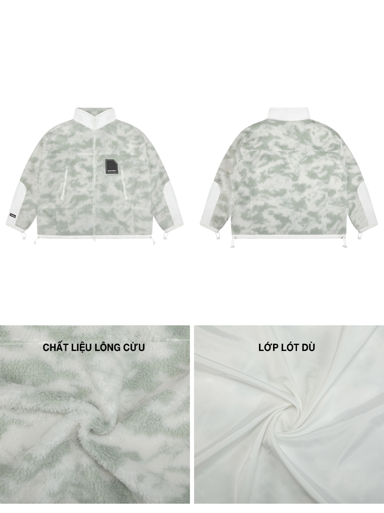 DSW Fleece Zip-Up Jacket