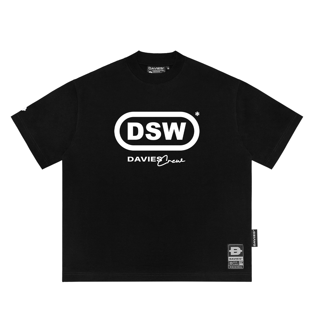 DSW Cipher Tee - Đen