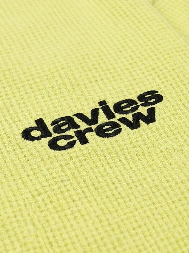 DSW Neon Waffle Long Sleeve Tee