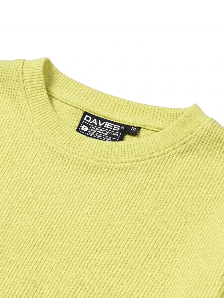 DSW Neon Waffle Long Sleeve Tee