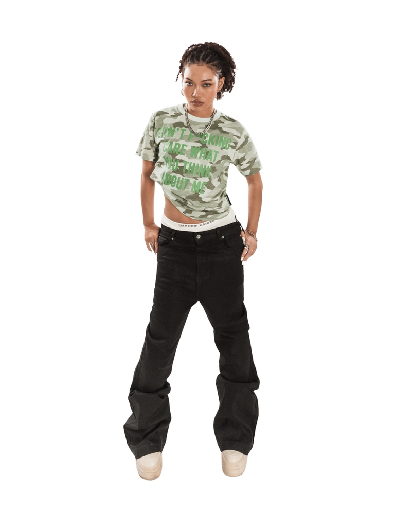 DSW Textured Slub Tee - Camo