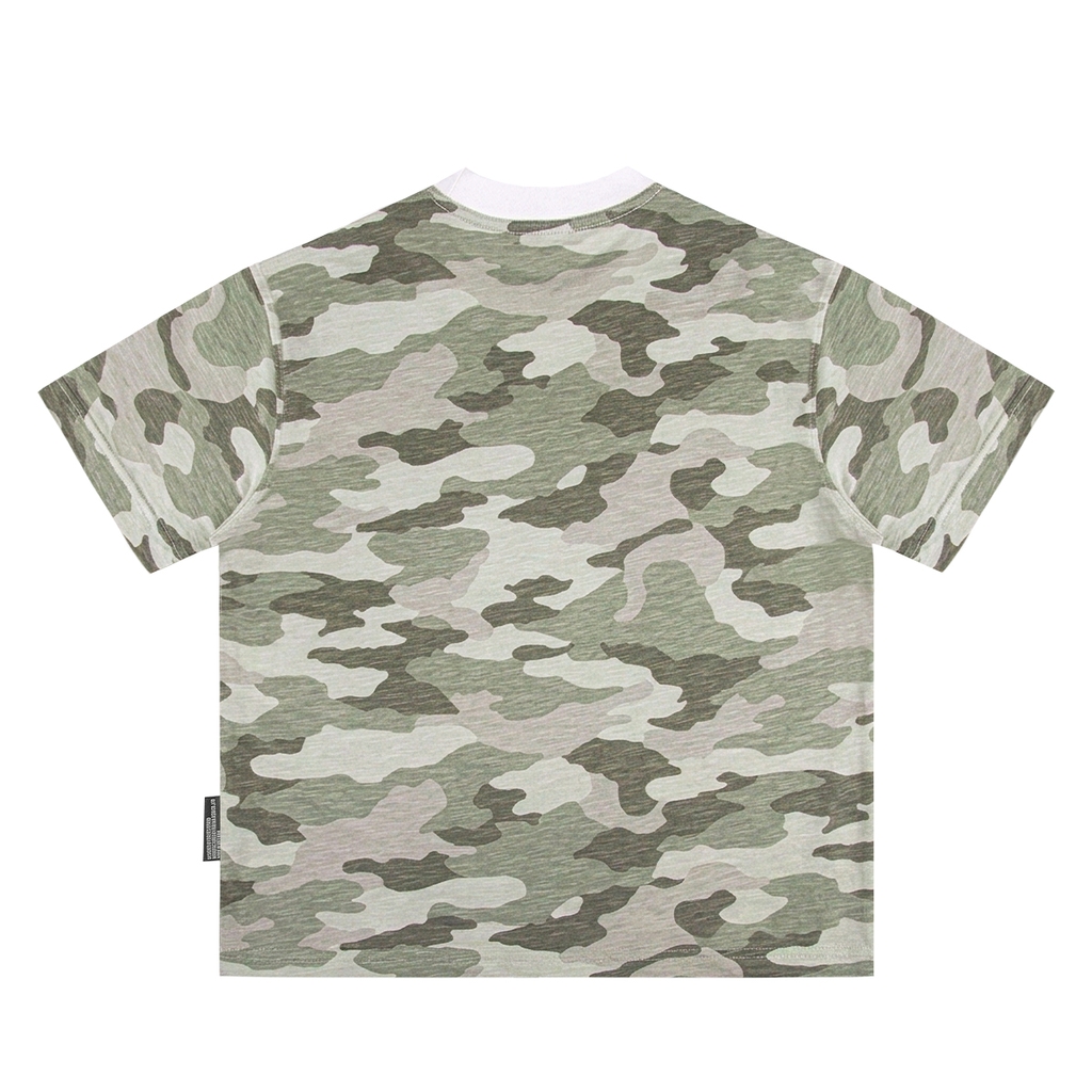 DSW Textured Slub Tee - Camo