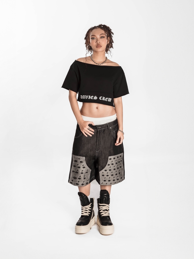 DSS Legacy Croptop - Đen