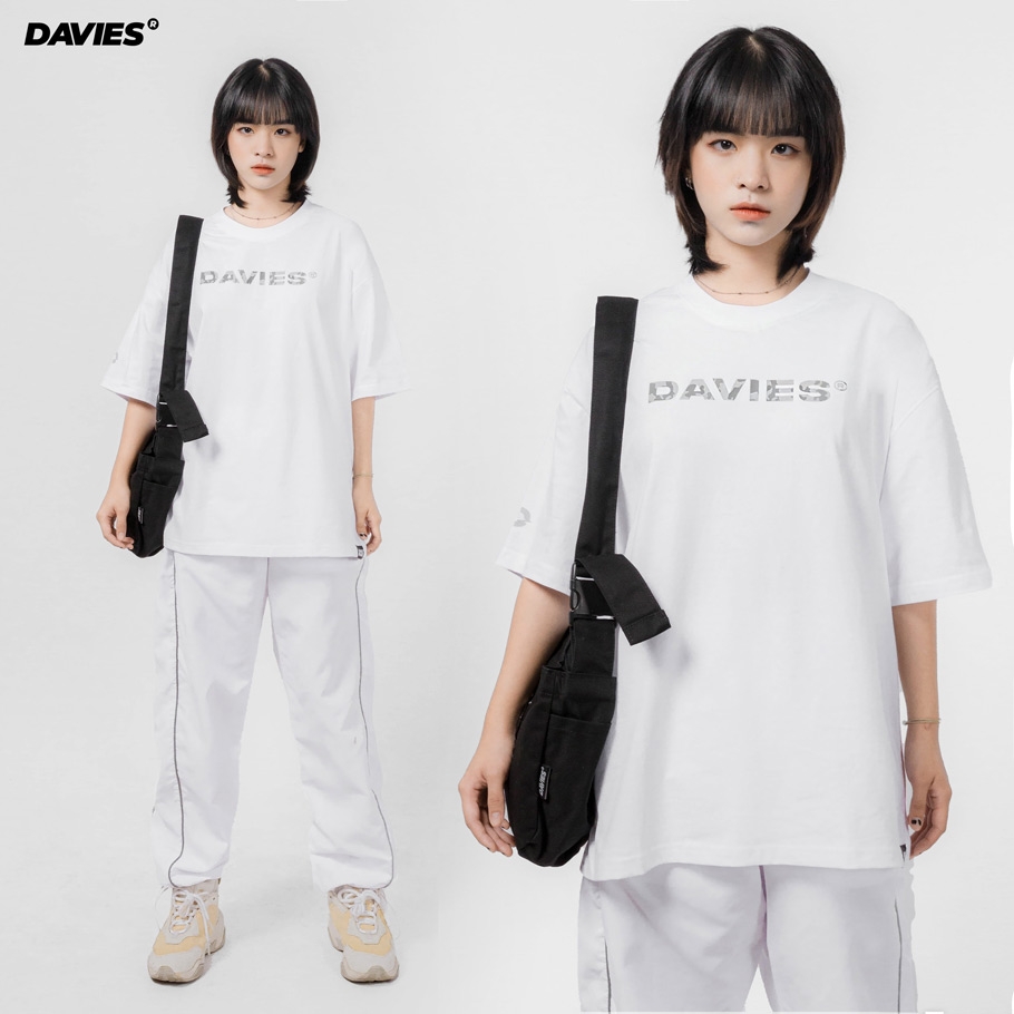 DSW Tee Camou Type Logo-Trắng