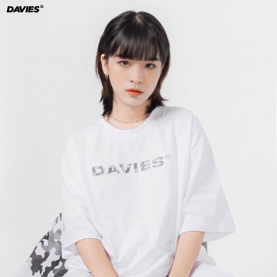 DSW Tee Camou Type Logo-Trắng