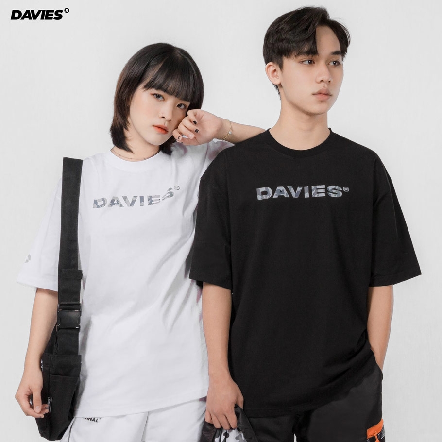 DSW Tee Camou Type Logo-Trắng