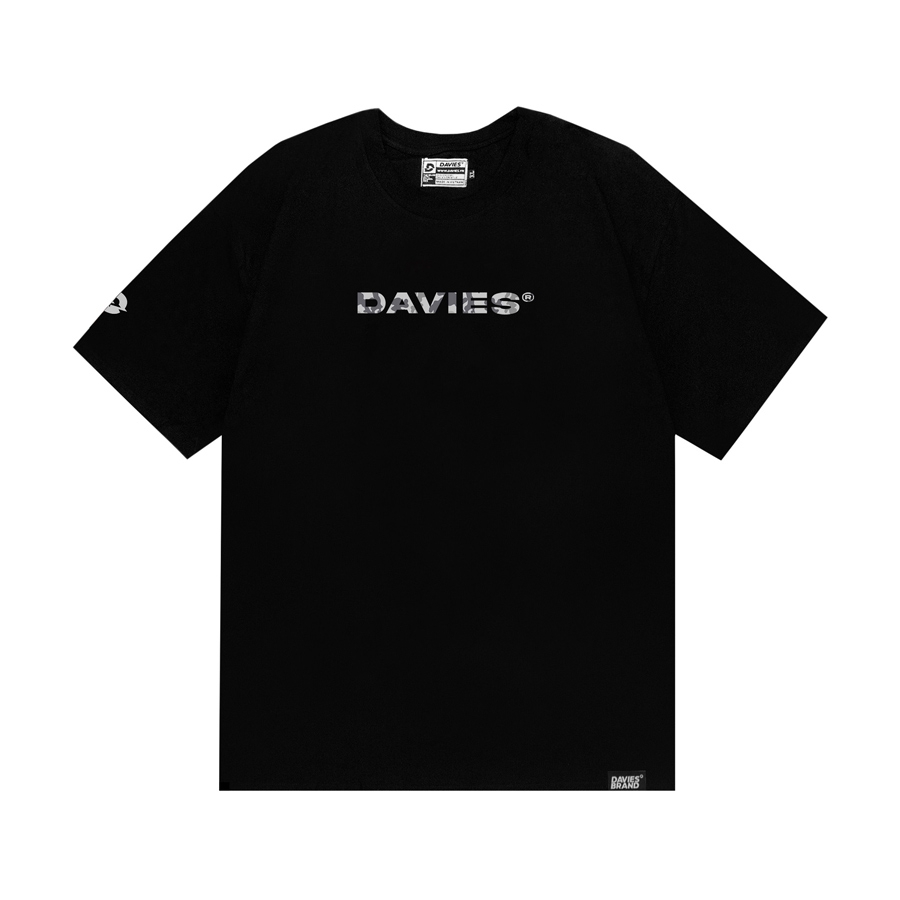 DSW Tee Camou Type Logo - Black