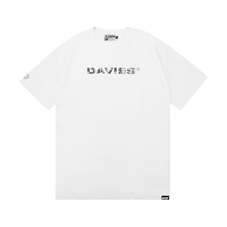 DSW Tee Camou Type Logo-Trắng