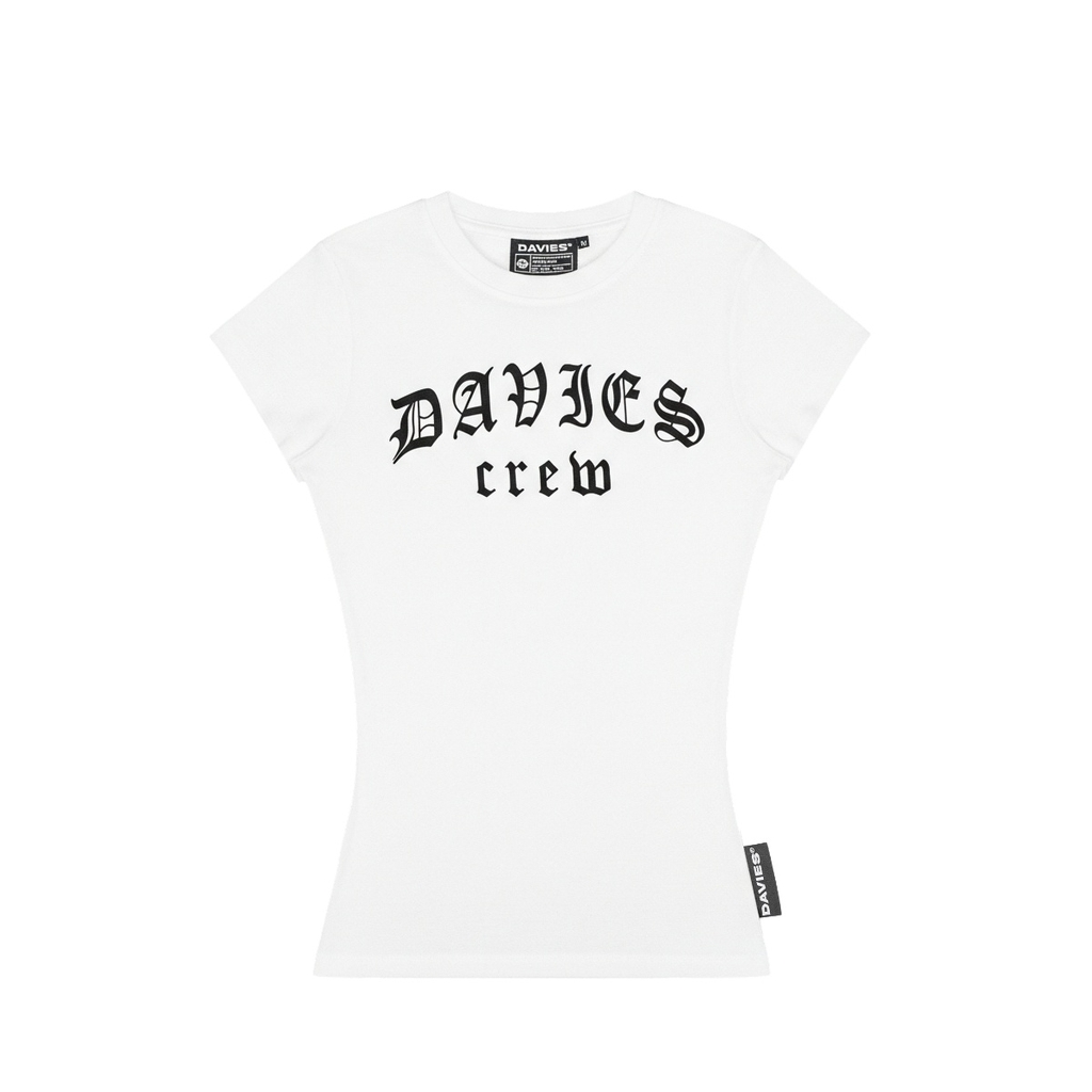 DSS Gothic Crew Top - Trắng