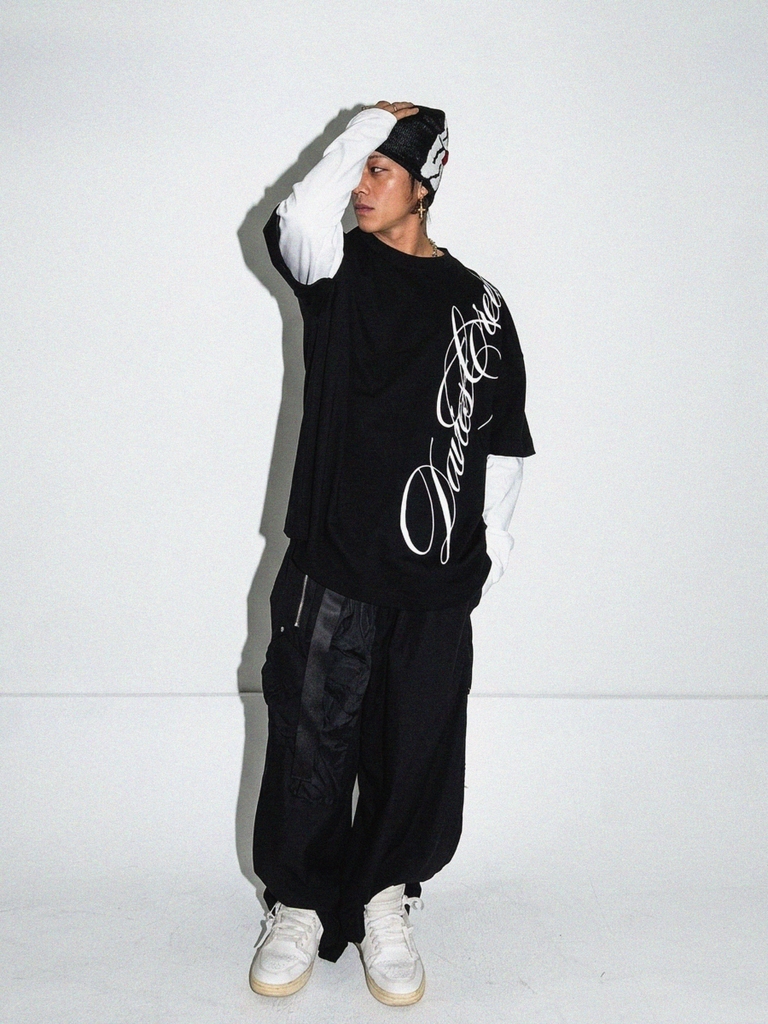 DSW Obsidian Double Layer Long Sleeve Tee