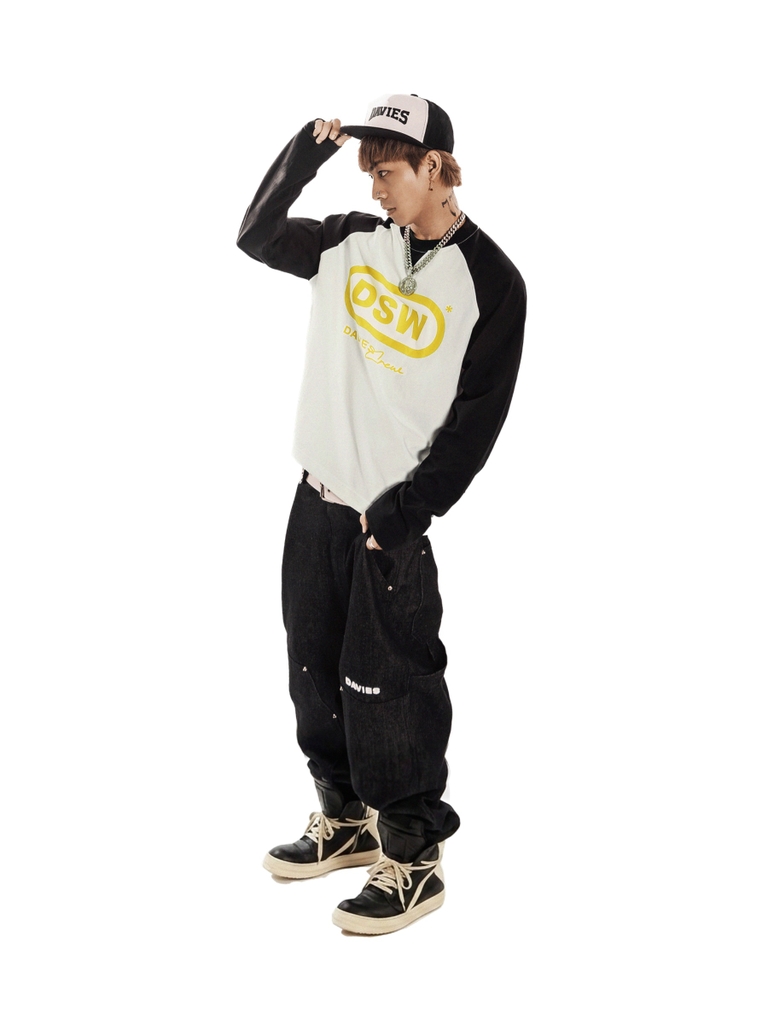 DSW Eclipse Raglan Long Sleeve Tee