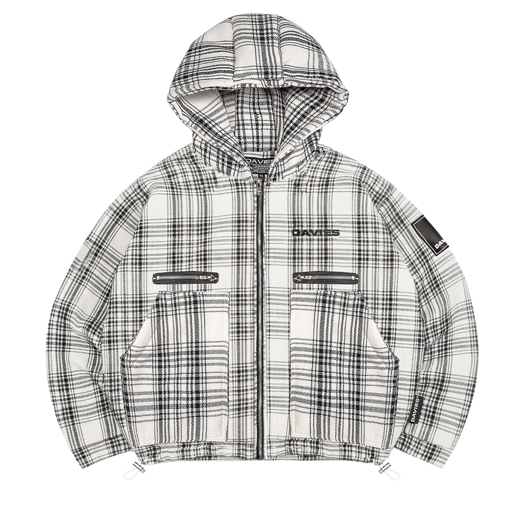DSW Flannel Hooded Jacket