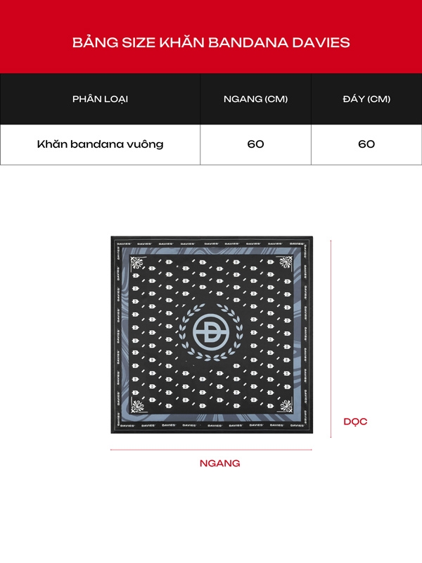 DSW Patterned Bandana