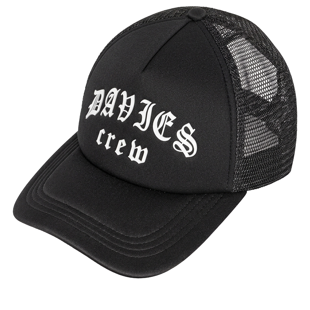 DSW Engra Trucker Hat - Đen lưới đen