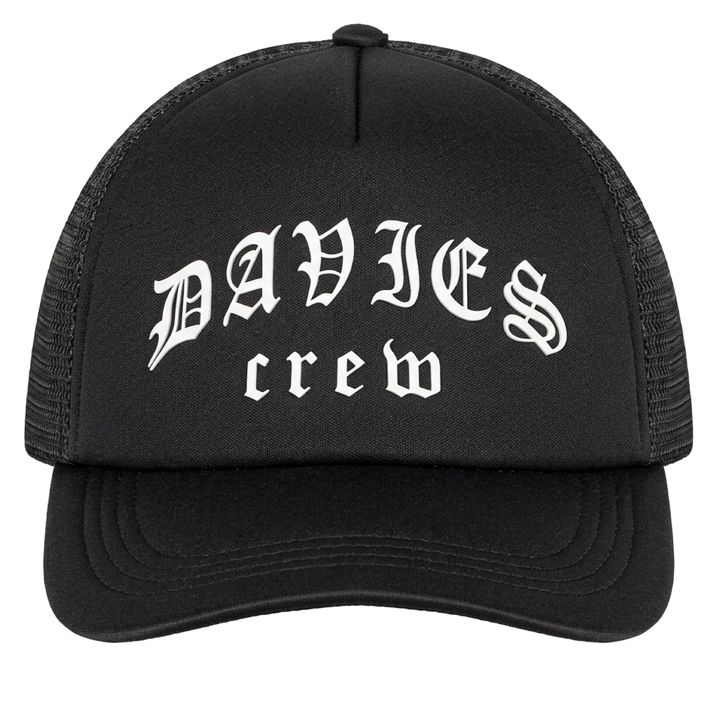 DSW Engra Trucker Hat - Đen lưới đen